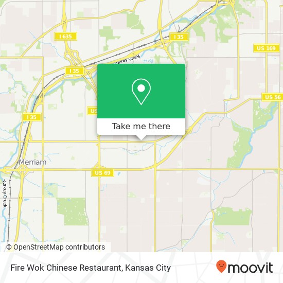 Mapa de Fire Wok Chinese Restaurant