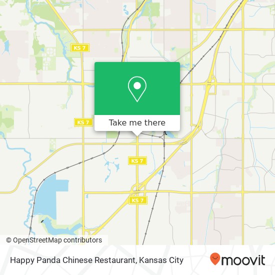 Happy Panda Chinese Restaurant map