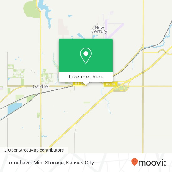 Mapa de Tomahawk Mini-Storage