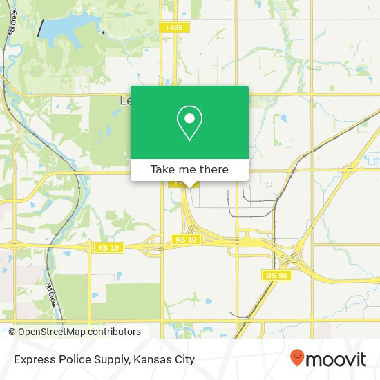 Express Police Supply map