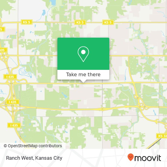 Mapa de Ranch West