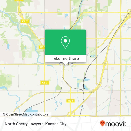 North Cherry Lawyers map