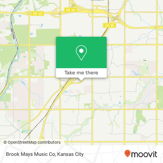 Brook Mays Music Co map