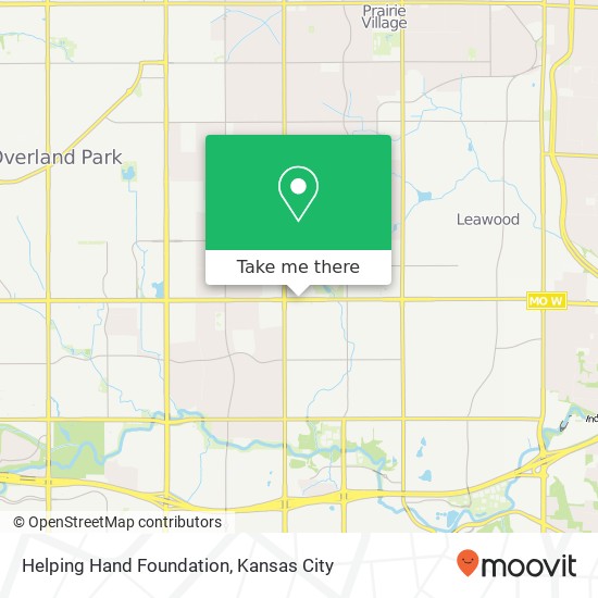 Helping Hand Foundation map