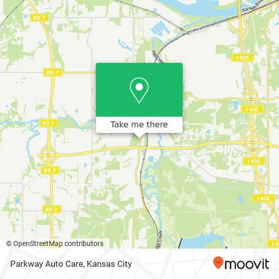 Parkway Auto Care map