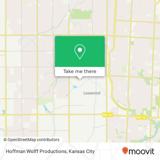 Hoffman Wolff Productions map