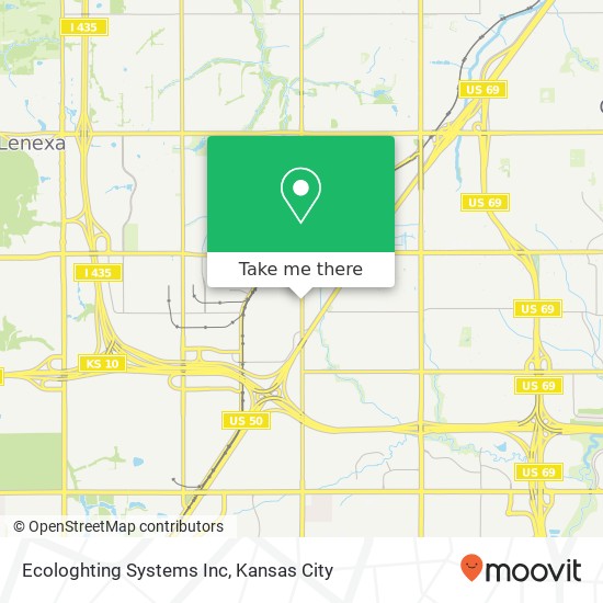 Ecologhting Systems Inc map