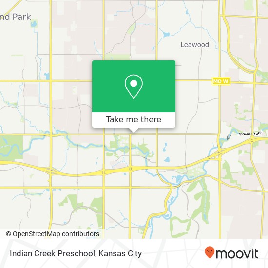 Indian Creek Preschool map