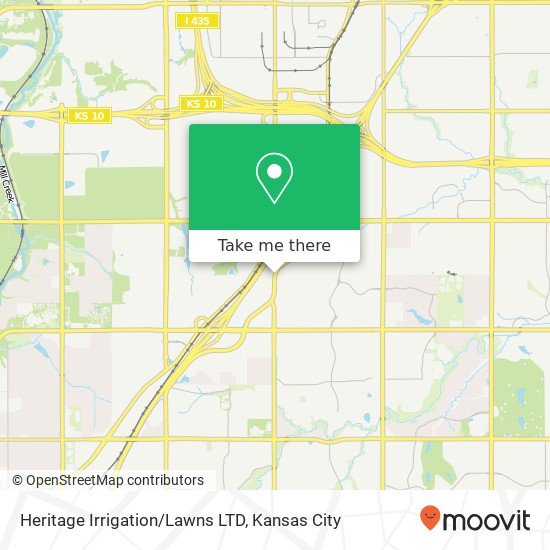 Mapa de Heritage Irrigation/Lawns LTD