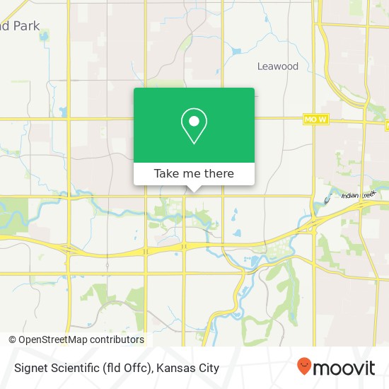 Signet Scientific (fld Offc) map