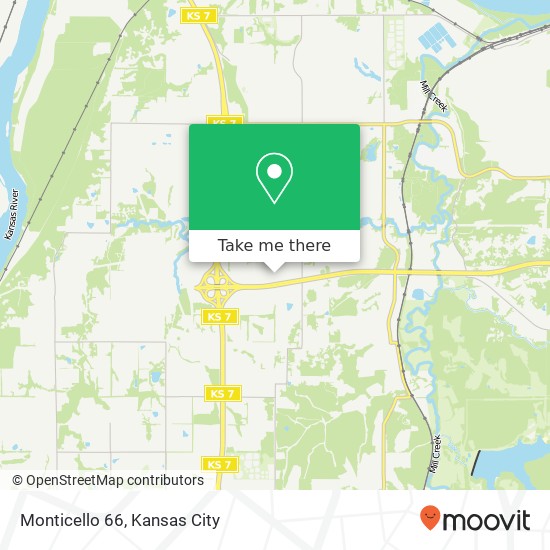 Monticello 66 map