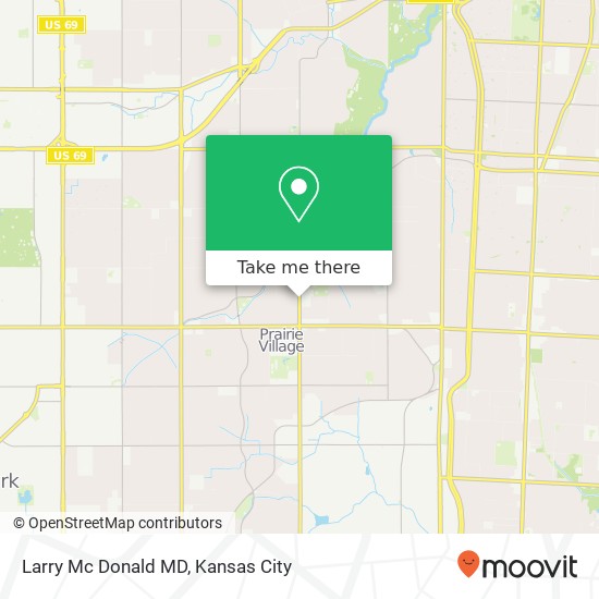 Larry Mc Donald MD map