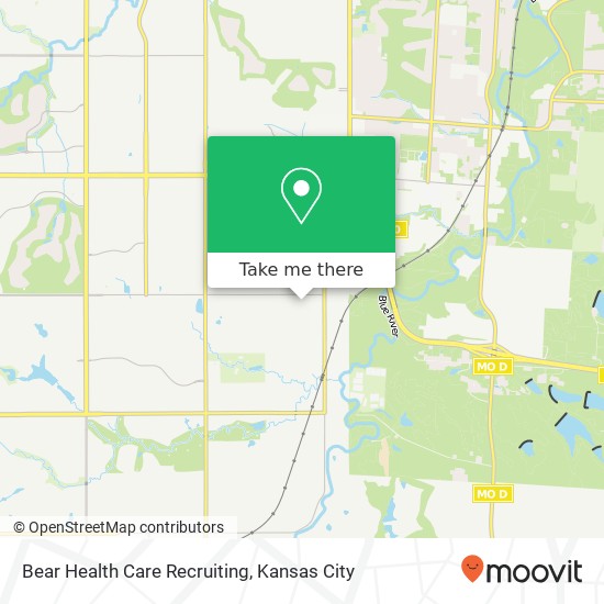 Mapa de Bear Health Care Recruiting