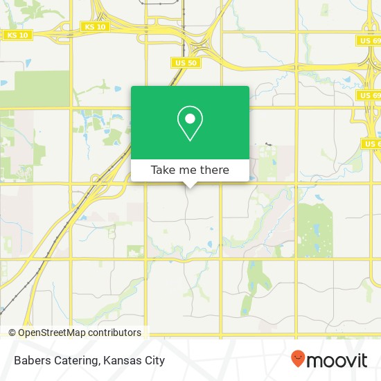 Babers Catering map