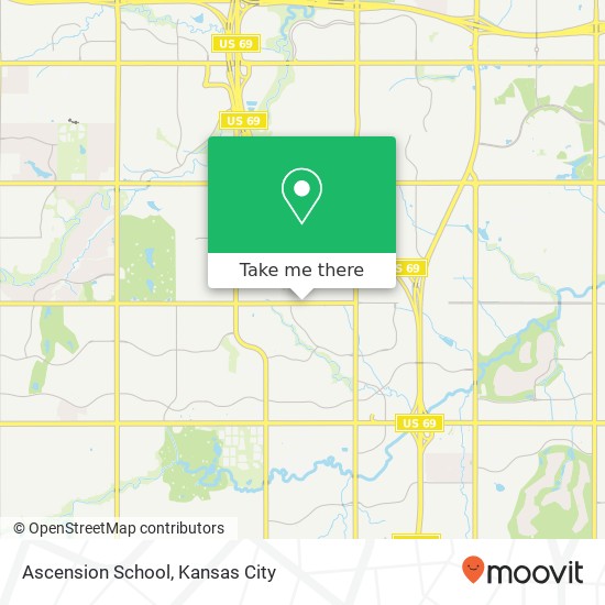 Mapa de Ascension School