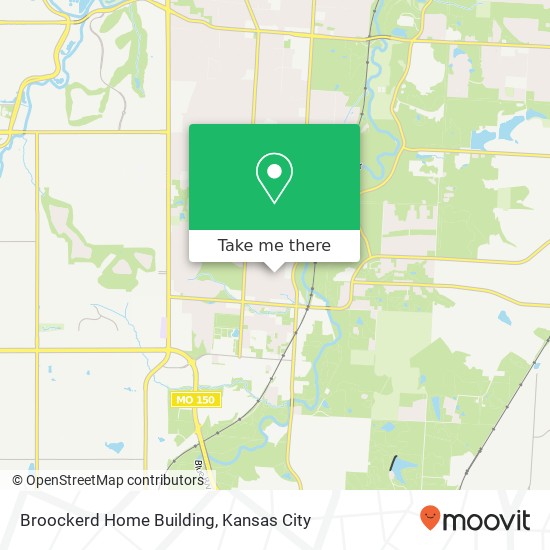 Broockerd Home Building map