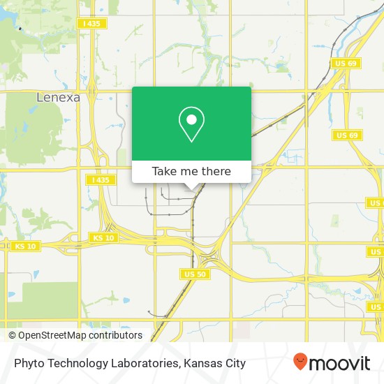 Phyto Technology Laboratories map