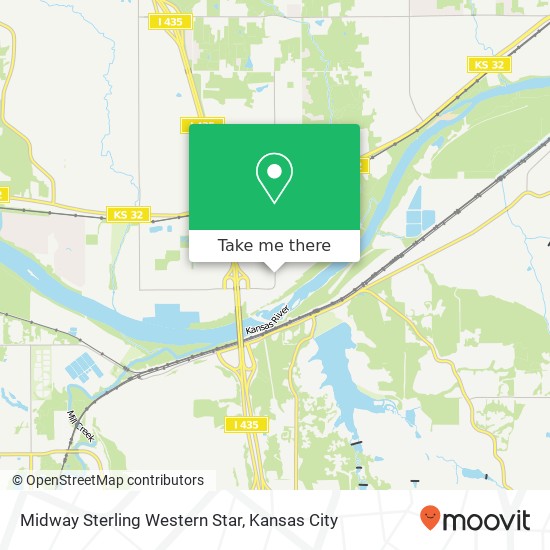 Mapa de Midway Sterling Western Star