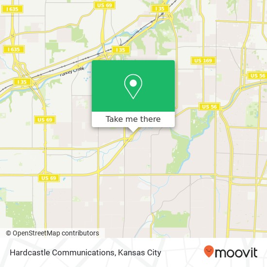 Hardcastle Communications map