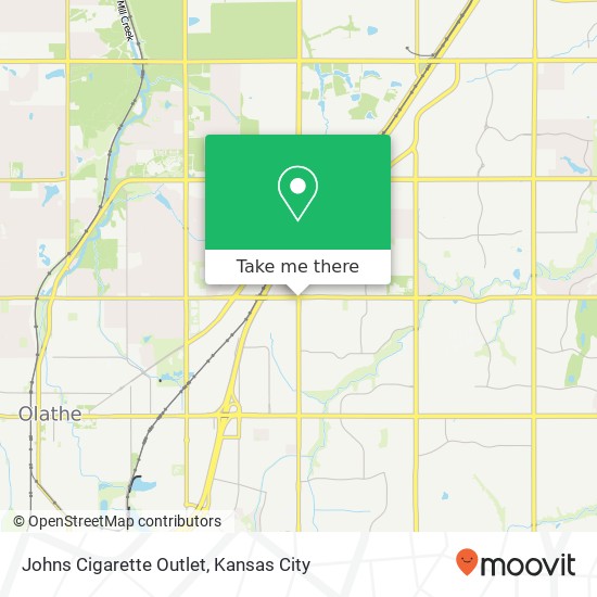 Johns Cigarette Outlet map