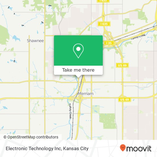 Electronic Technology Inc map