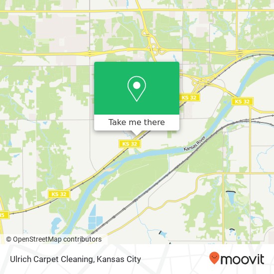 Ulrich Carpet Cleaning map