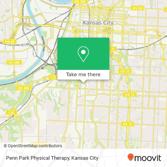 Mapa de Penn Park Physical Therapy