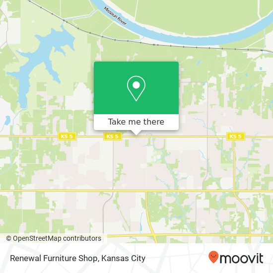 Mapa de Renewal Furniture Shop