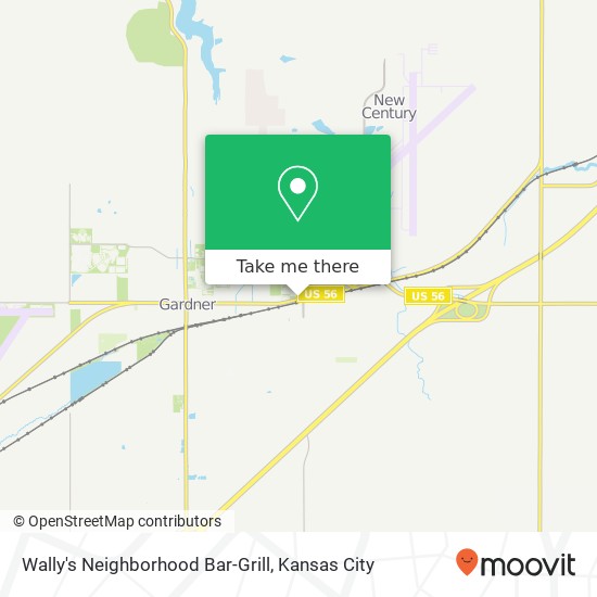Mapa de Wally's Neighborhood Bar-Grill