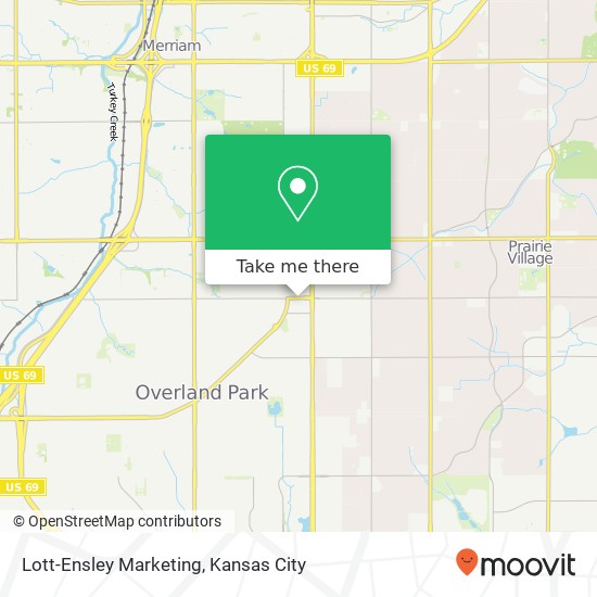 Lott-Ensley Marketing map
