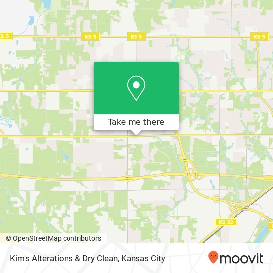 Kim's Alterations & Dry Clean map