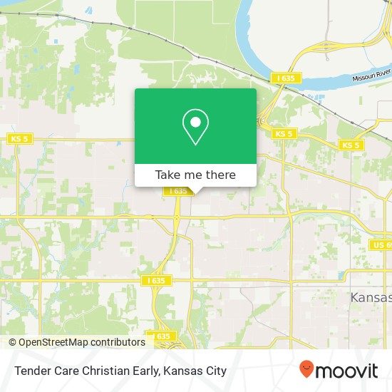 Mapa de Tender Care Christian Early