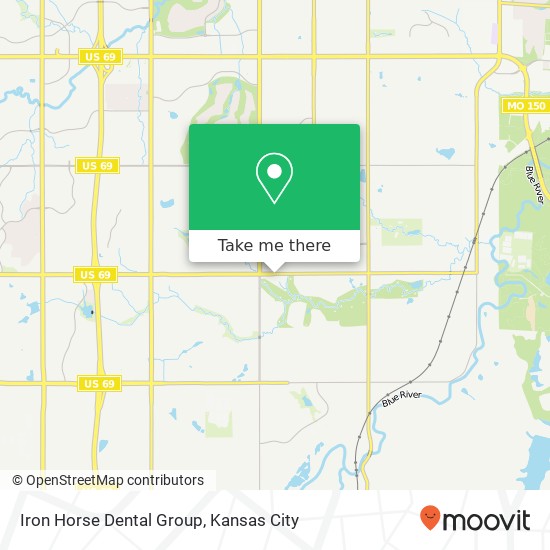 Iron Horse Dental Group map