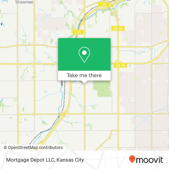 Mapa de Mortgage Depot LLC