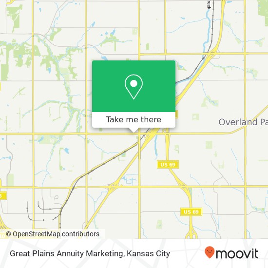 Great Plains Annuity Marketing map