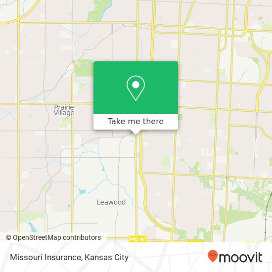 Missouri Insurance map