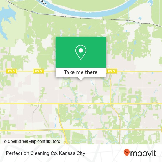 Perfection Cleaning Co map