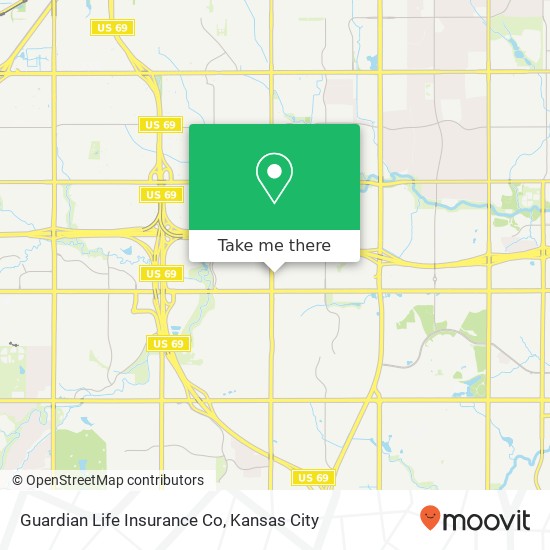 Guardian Life Insurance Co map