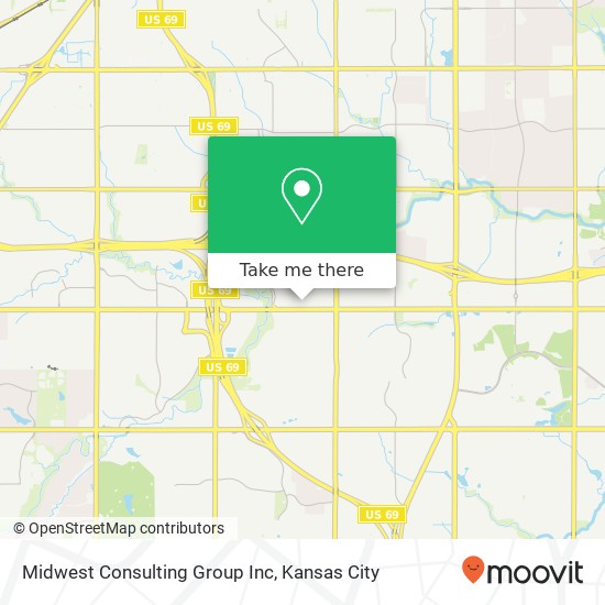 Mapa de Midwest Consulting Group Inc