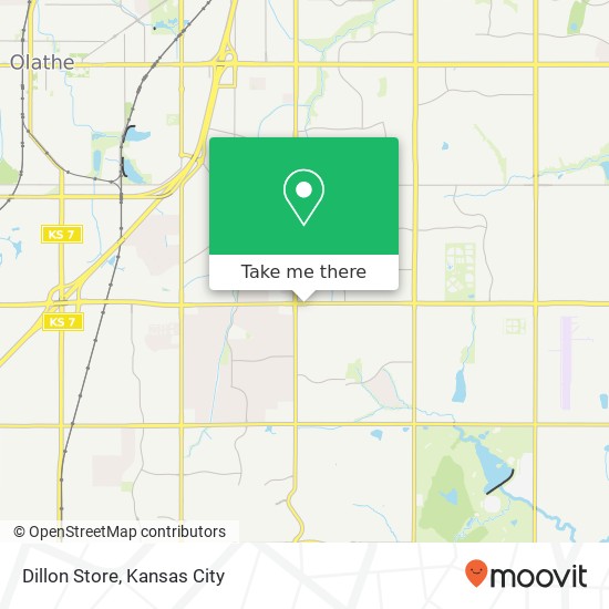 Dillon Store map