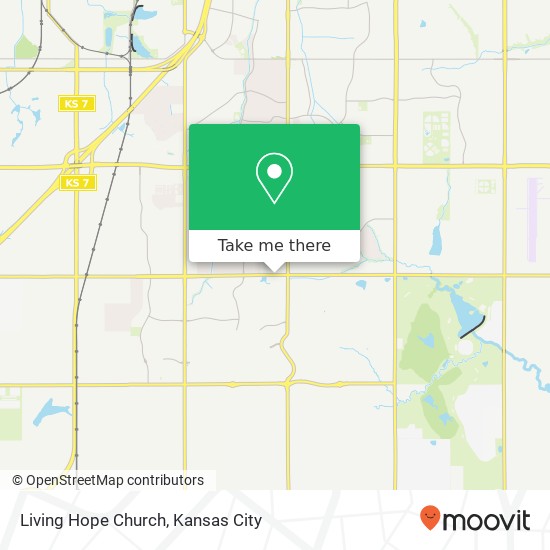 Living Hope Church map