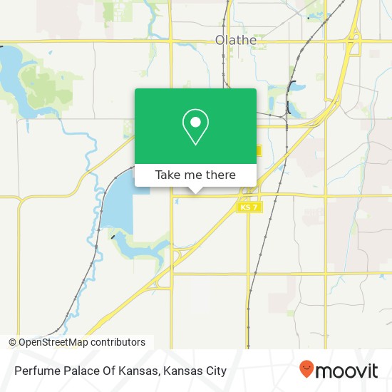 Perfume Palace Of Kansas map