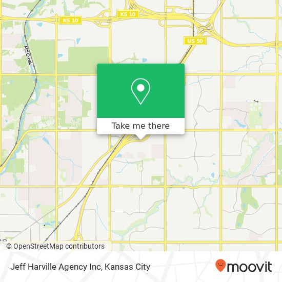 Jeff Harville Agency Inc map