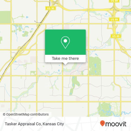 Tasker Appraisal Co map