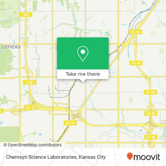 Chemsyn Science Laboratories map