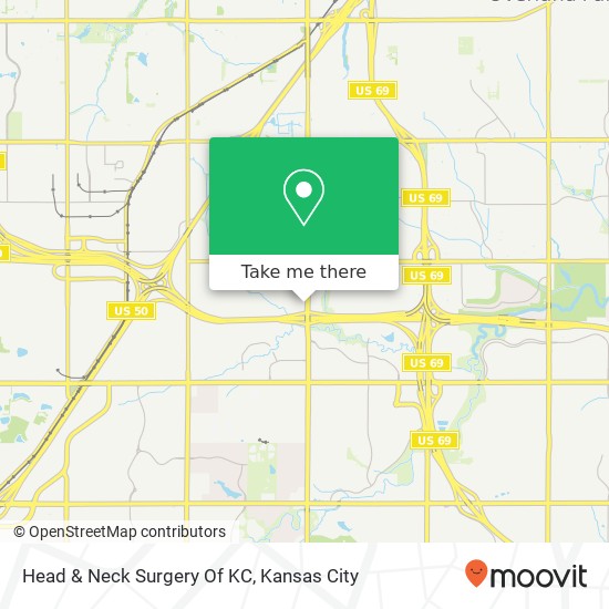 Head & Neck Surgery Of KC map