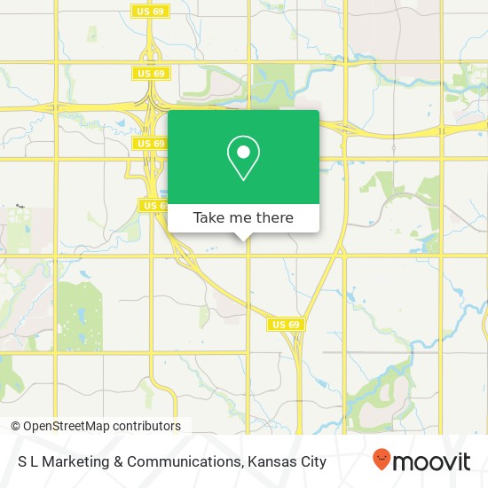 S L Marketing & Communications map