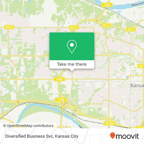 Diversified Business Svc map