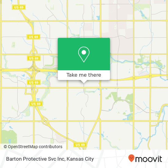 Mapa de Barton Protective Svc Inc