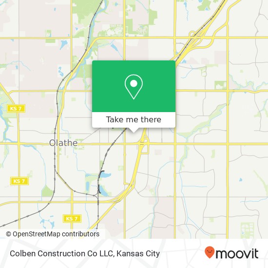 Colben Construction Co LLC map